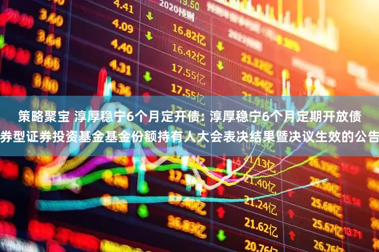 策略聚宝 淳厚稳宁6个月定开债: 淳厚稳宁6个月定期开放债券型证券投资基金基金份额持有人大会表决结果暨决议生效的公告